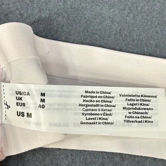 Dkny Womens Size Medium Panty Thong Seamless Light Pink New Without Tags - Picture 4 of 9